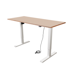 Gestell smart-w + Tischplatte Powder 180x80cm 